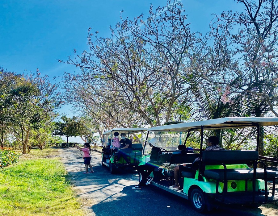 Phương tiện di chuyển trong Hồ Mây Park Vũng Tàu